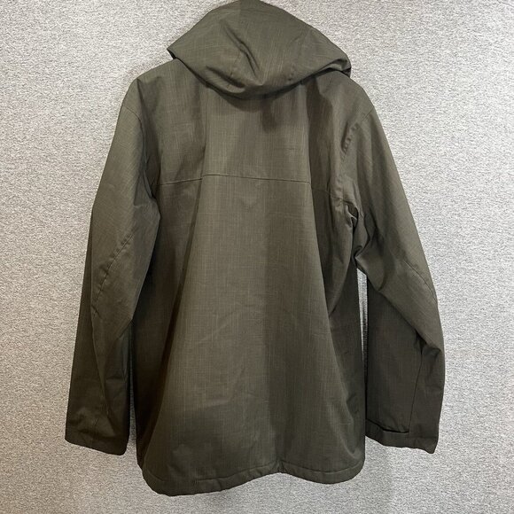Columbia Thermal Coil Hooded Insulated Jacket Mens Sz Large Full Zip - Picture 13 of 16
